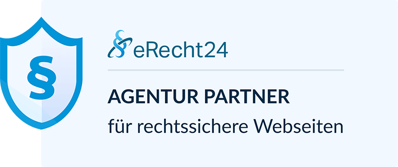 eRecht24 Siegel: Agentur-Partner für Internetrecht